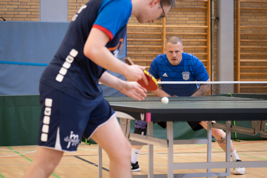v.l. Hendrik Möllers (VfL Güldenstern Stade I), Christian Ruprecht (VfL Fredenbeck II)
