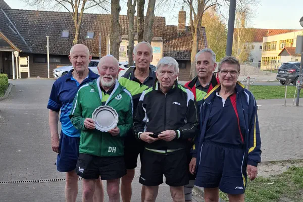 TuS Harsefeld ist Mannschaftsmeister der Niedersachsenliga Senioren 70